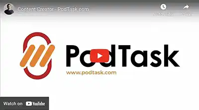 YouTube PodTask Content Creator